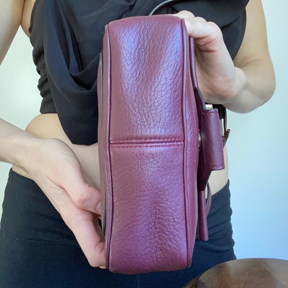 REED KRAKOFF RED CROSSBODY DEAIGNER BAG - Picture 2 of 8